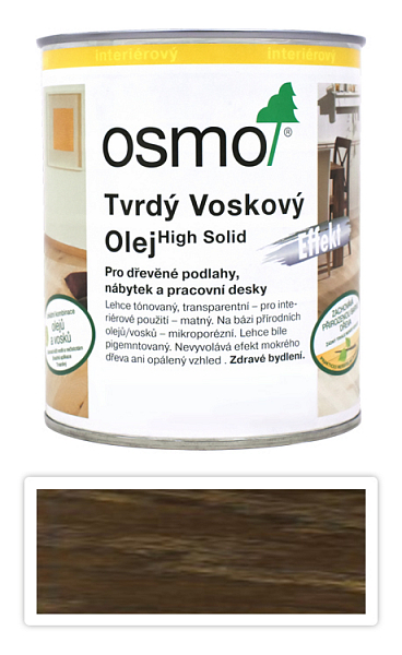 OSMO Tvrdý voskový olej Efekt pre interiéry 0.75 l Zlatý 3092