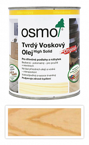 OSMO Tvrdý voskový olej pre interiéry 0.75 l Hodvábny polomat 3032