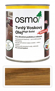 OSMO Tvrdý voskový olej farebný pre interiéry 0.75 l Jantár 3072