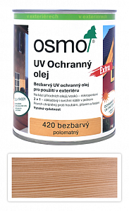 OSMO UV Olej Extra pre exteriéry 0.75 l Bezfarebný 420