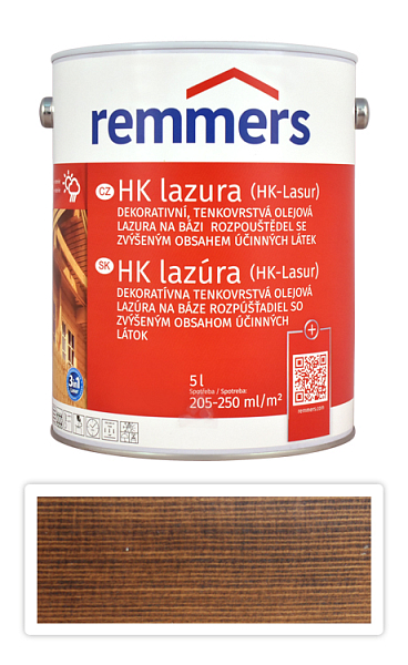 REMMERS HK lazúra - ochranná lazúra na drevo pre exteriér 10 l Palisander