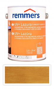 REMMERS UV+ Lazúra - dekoratívna lazúra na drevo 2.5 l Dub rustikálny