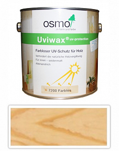 OSMO Uviwax UV-Protection 2.5 l Bezfarebný 7200