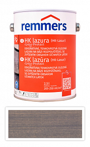 REMMERS HK lazúra Grey Protect - ochranná lazúra na drevo pre exteriér 2.5 l Felsgrau FT 20932