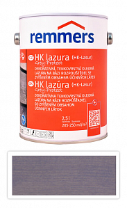REMMERS HK lazúra Grey Protect - ochranná lazúra na drevo pre exteriér 2.5 l Fenstergrau FT 20931