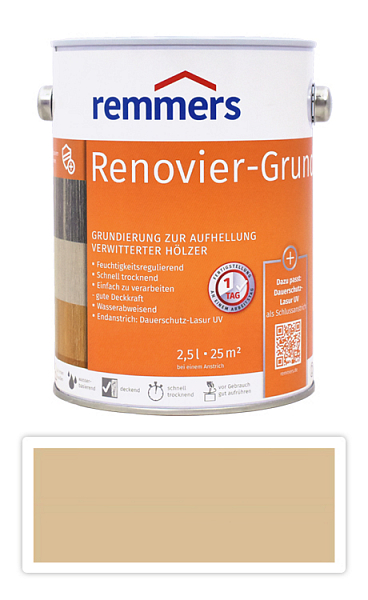 REMMERS Renovier Grund - renovačný základný náter 2.5 l Smrek