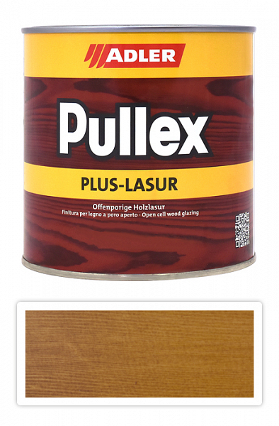 ADLER Pullex Plus Lasur -  lazúra na ochranu dreva v exteriéri 0.75 l Dub 50317