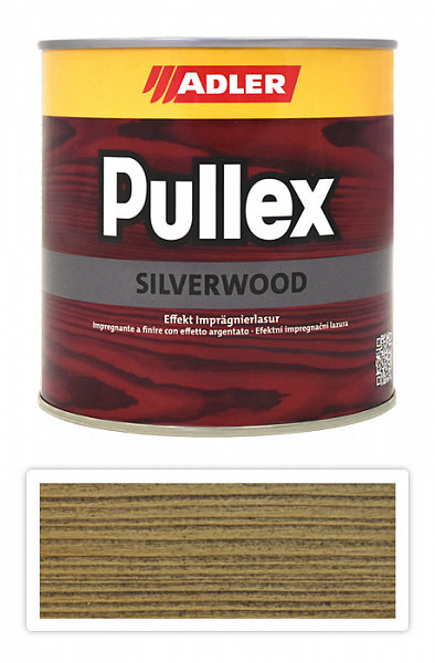 ADLER Pullex Silverwood - impregnačná lazúra 0.75 l Starošedá 50500