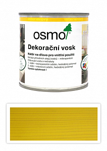 OSMO Dekoračný vosk intenzívne odtiene 0.375 l Žltý 3105