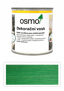 OSMO Dekoračný vosk intenzívne odtiene 0.375 l Zelený 3131