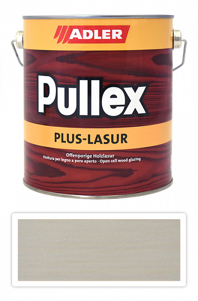 ADLER Pullex Plus Lasur - lazúra na ochranu dreva v exteriéri 2.5 l Kalkweiss 50314