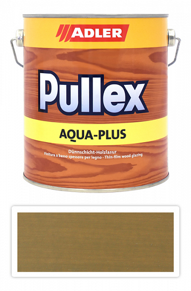 ADLER Pullex Aqua-Plus - vodou riediteľná lazúra na drevo 2.5 l Ranger LW 05/2