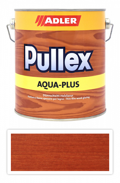 ADLER Pullex Aqua-Plus - vodou riediteľná lazúra na drevo 2.5 l Mahagón LW 02/1