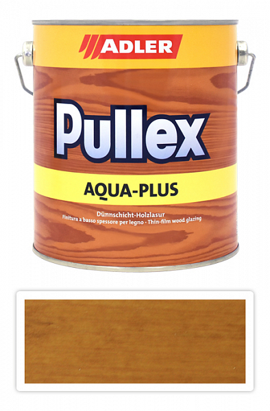 ADLER Pullex Aqua-Plus - vodou riediteľná lazúra na drevo 2.5 l Dub LW 01/2