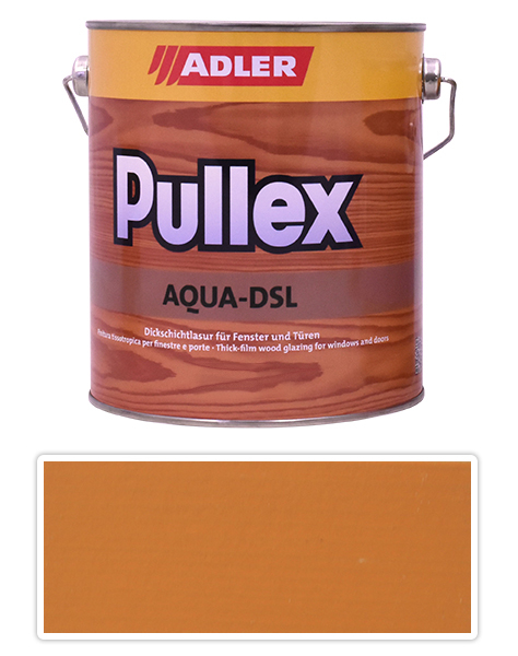 ADLER Pullex Aqua DSL - vodou riediteľná lazúra na drevo 2.5 l Frucade LW 08/1