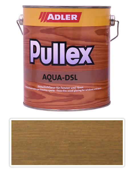 ADLER Pullex Aqua DSL - vodou riediteľná lazúra na drevo 2.5 l Kopfnuss LW 04/3