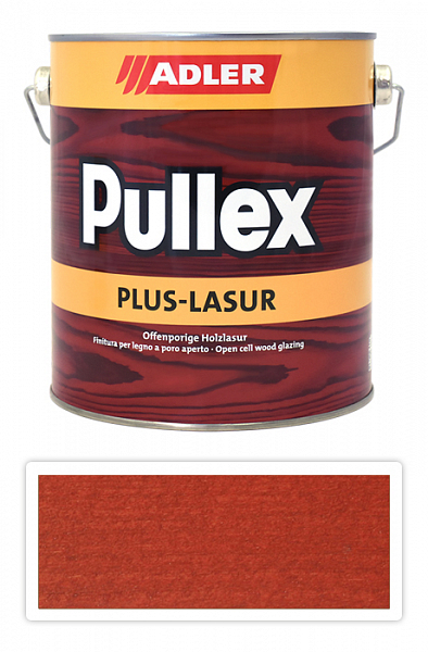 ADLER Pullex Plus Lasur - lazúra na ochranu dreva v exteriéri 2.5 l Rote Grutze ST 03/2