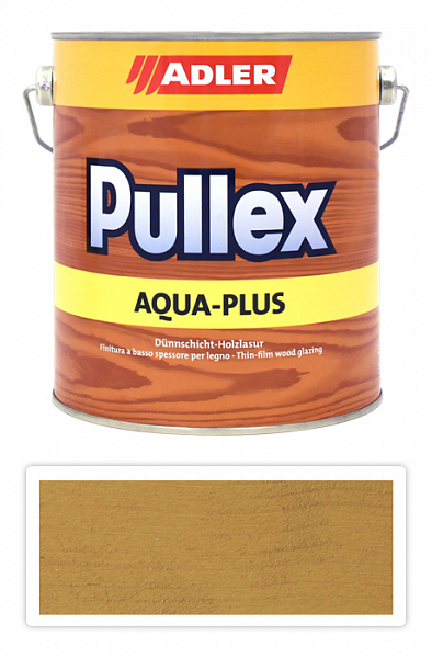 ADLER Pullex Aqua-Plus - vodou riediteľná lazúra na drevo 2.5 l Heart of Gold ST 01/2