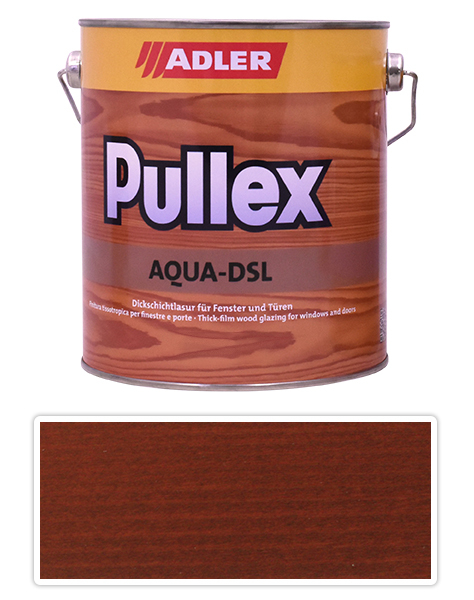 ADLER Pullex Aqua DSL - vodou riediteľná lazúra na drevo 2.5 l Abendrot ST 02/5