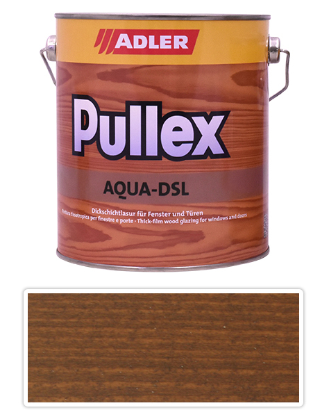 ADLER Pullex Aqua DSL - vodou riediteľná lazúra na drevo 2.5 l Frame ST 02/2