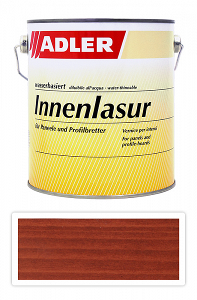 ADLER Innenlasur UV 100 - prírodná lazúra na drevo pre  interiéry 2.5 l Heisse Kirsche ST 03/3