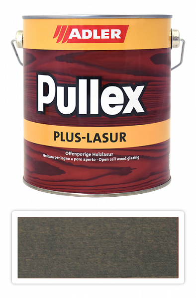 ADLER Pullex Plus Lasur - lazúra na ochranu dreva v exteriéri 2.5 l Silberrucken ST 05/4