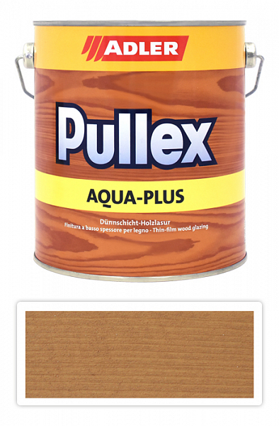 ADLER Pullex Aqua-Plus - vodou riediteľná lazúra na drevo 2.5 l Wustenfuchs ST 06/4