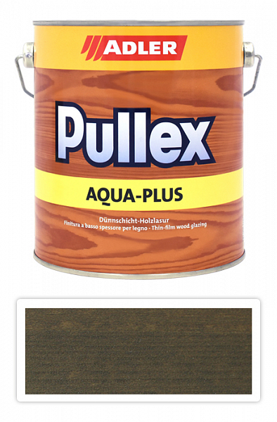 ADLER Pullex Aqua-Plus - vodou riediteľná lazúra na drevo 2.5 l Grizzly ST 05/2