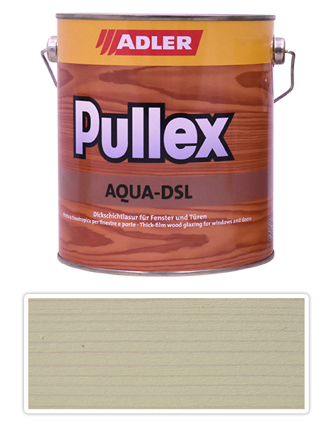ADLER Pullex Aqua DSL - vodou riediteľná lazúra na drevo 2.5 l Weisse Tiger ST 06/1