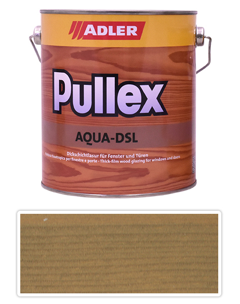 ADLER Pullex Aqua DSL - vodou riediteľná lazúra na drevo 2.5 l Rennmaus ST 05/1