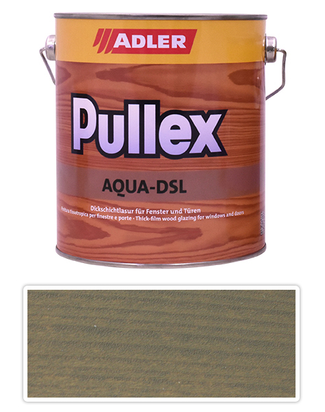 ADLER Pullex Aqua DSL - vodou riediteľná lazúra na drevo 2.5 l Matrix ST 04/4