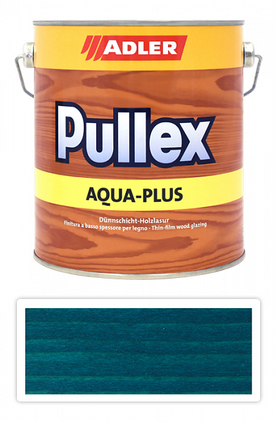 ADLER Pullex Aqua-Plus - vodou riediteľná lazúra na drevo 2.5 l Kolibri ST 07/4
