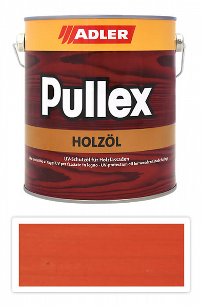 ADLER Pullex Holzöl - olej na ochranu dreva v exteriéri 2.5 l Kapuziner ST 09/4