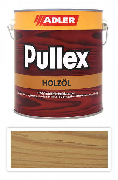 ADLER Pullex Holzöl - olej na ochranu dreva v exteriéri 2.5 l Couscous ST 09/1