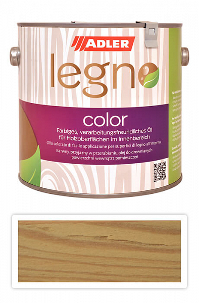 ADLER Legno Color - sfarbujúci olej na ošetrenie drevín 2.5 l Couscous ST 09/1