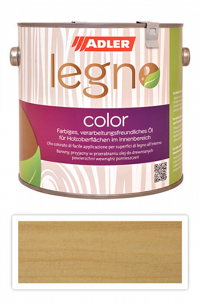 ADLER Legno Color - sfarbujúci olej na ošetrenie drevín 2.5 l Crémant ST 13/3
