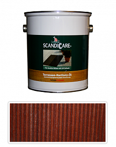 SCANDICCARE Terrassen Öl - prírodný terasový olej 3 l Tmavé drevo
