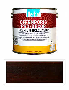 HERBOL Offenporig Pro Decor - univerzálna lazúra na drevo 2.5 l Palisander 8409