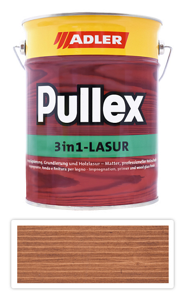 ADLER Pullex 3in1 Lasur - tenkovrstvová impregnačná lazúra 5 l Orech 4435050049