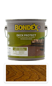BONDEX Deck Protect - ochranný syntetický olej na drevo v exteriéri 2.5 l Teak