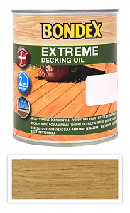 BONDEX Extreme Decking Oil - rýchloschnúci napúšťací  olej 0.75 l Bezfarebný 