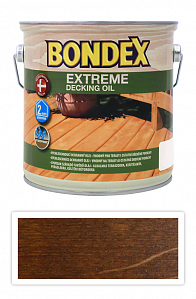 BONDEX Extreme Decking Oil - rýchloschnúci napúšťací olej 2.5 l Orech