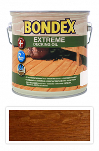 BONDEX Extreme Decking Oil - rýchloschnúci napúšťací olej 2.5 l Teak