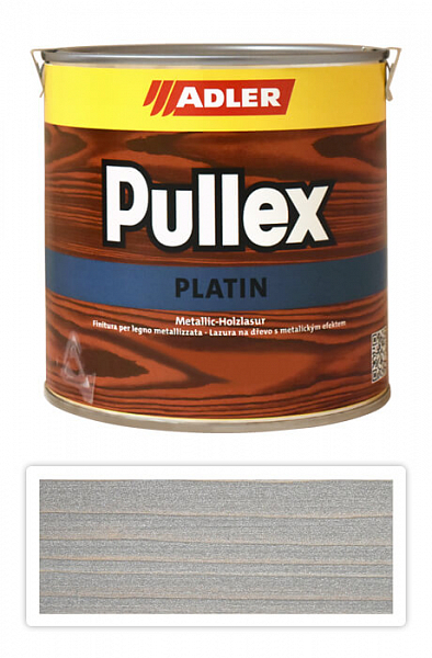 ADLER Pullex Platin - lazúra na drevo pre exteriér 0.75 l Achatgrau