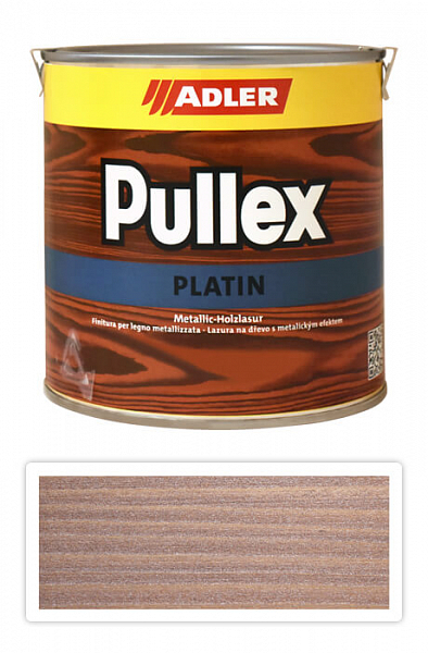 ADLER Pullex Platin - lazúra na drevo pre exteriér 0.75 l Karneolrot