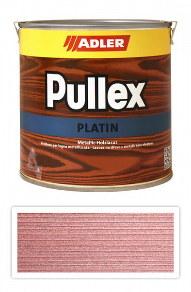 ADLER Pullex Platin - lazúra na drevo pre exteriér 0.75 l Rubinrot