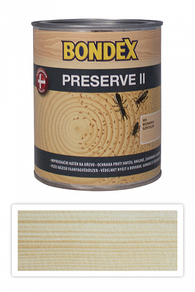 BONDEX Preserve II 750 ml - Impregnácia na drevo