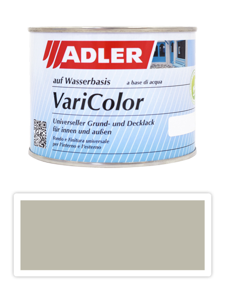 ADLER Varicolor - vodou riediteľná krycia farba univerzál 0.375 l Kieselgrau / Štrková sivá RAL 7032