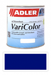 ADLER Varicolor - vodou riediteľná krycia farba univerzál 0.75 l Ultramarinblau / Ultramarínová RAL 5002