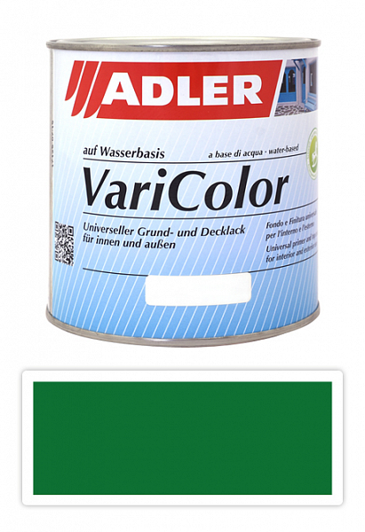 ADLER Varicolor - vodou riediteľná krycia farba univerzál 0.75 l Türkisgrün / Tyrkysová zelená RAL 6016